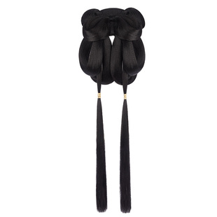 汉服假发一体式全套头饰古风假发盘发发髻古装明制假发包垫发造型