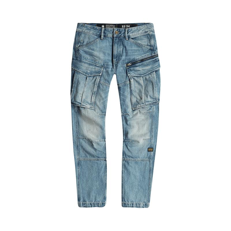 G-STAR RAW13盎司Rovic Zip 3D锥形25冬季男士有型厚牛仔裤D23077