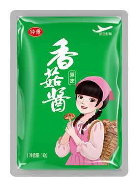 16g*10袋装面条粥仲景香菇