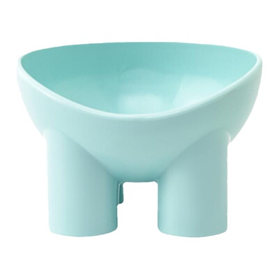 宠物碗象腿护颈碗高脚斜口防打翻