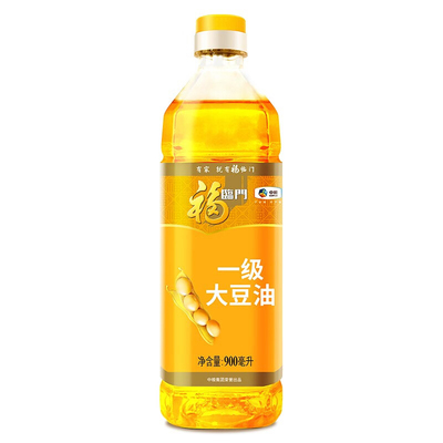 中粮福临门一级大豆油900ml