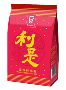嘉顿利是糖草莓300g夹心