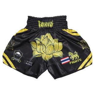 柔猴泰拳莲花短裤MMA搏击运动UFC综合格斗训练健身定制老虎播求男
