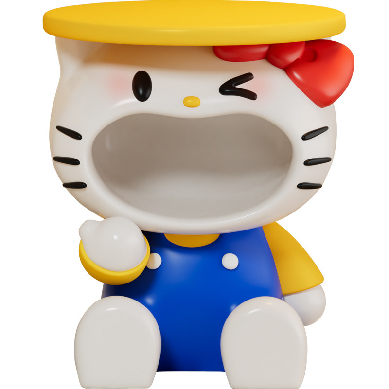 HelloKitty猫落地摆件收纳装饰
