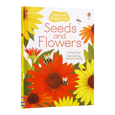 英文原版 Usborne Beginners Seeds and Flowers 尤斯伯恩初学者系列 种子与花朵 儿童科普百科精装 英文版 进口英语原版书籍