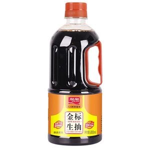 加加金标生抽800ml酿造酱油调味