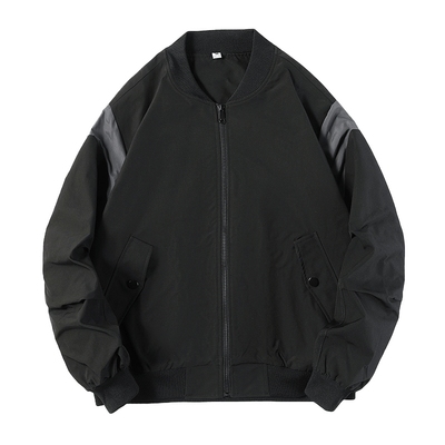 棒球领宽松百搭夹克外套