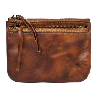 复古手工原创头层牛皮迷你卡包小零钱包男女超薄真皮驾驶证钥匙包