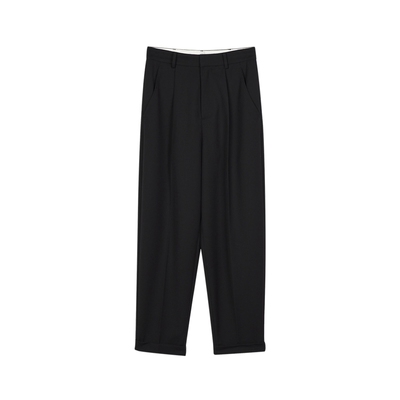 LESS通勤锥形西装裤女休闲简约