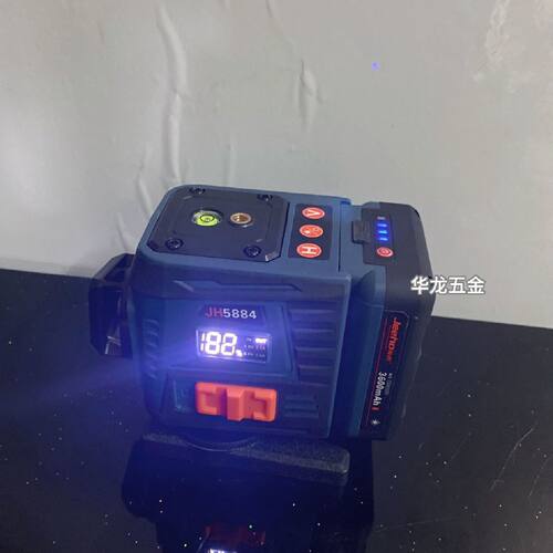 冀虎2线5线12线水平仪LD高亮绿光贴墙仪贴地仪激光红外线