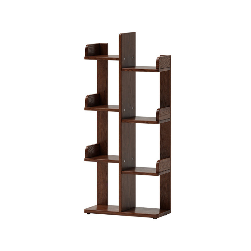 菏森派实木书架置物架省空间