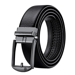 奥康皮带男士2025新款针扣腰带男款腰带自动扣皮带男款真皮裤带男