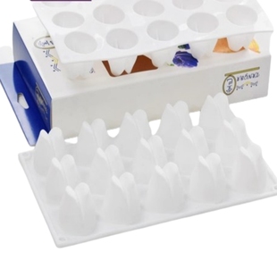 tangba堂巴 15连郁金香慕斯硅胶模具 郁金香花蕾法式西点蛋糕模具