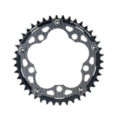 SOTNE DW BCD110 五爪 QUARQ 曲柄改装内偏移正负齿单盘片碳纤维