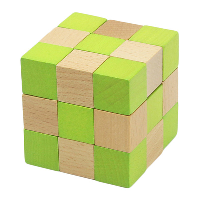 榉木六根神龙益智孔明锁鲁班锁