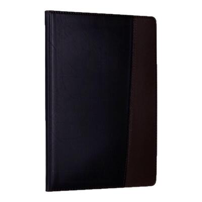 得力7901商务简约加厚记事本a5笔记本子日记本皮面本办公文具用品大学生会议记录本记录本考研手帐本文艺精致