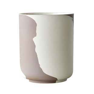 细高设计陶瓷花盆兰花水培花瓶无孔块根陶土盆栽精致陶盆蝴蝶兰小