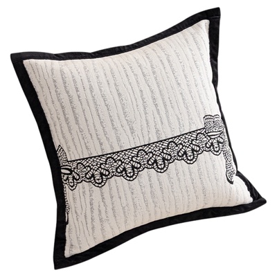 四季通用雪尼尔沙发抱枕套可拆洗