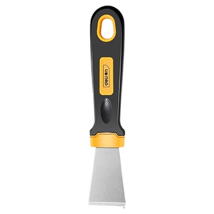 得力小铲刀清洁刀锅底除垢油烟机刮刀美缝除胶铲刀不锈钢铲墙神器