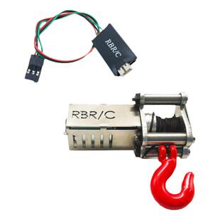 RC遥控车4通绞盘控制线塑料绞盘控制器升级改装件攀爬车组装配件