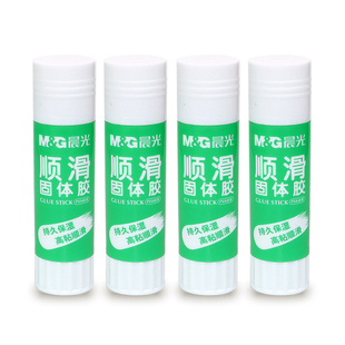 晨光固体胶棒儿童胶棒学生用手工胶水幼儿园超粘强力diy制作材料专用安全高粘度强力文具用品幼儿棒棒笔