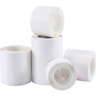 疆马T2/L7/L9标签纸彩色热敏纸防水茶叶标签红黄银色固定资产通信设备不干胶贴纸花店贺卡标签适用精臣B3S