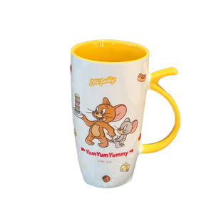 猫和老鼠马克杯情侣陶瓷杯大容量高颜值喝水杯女生家用杯可爱礼物