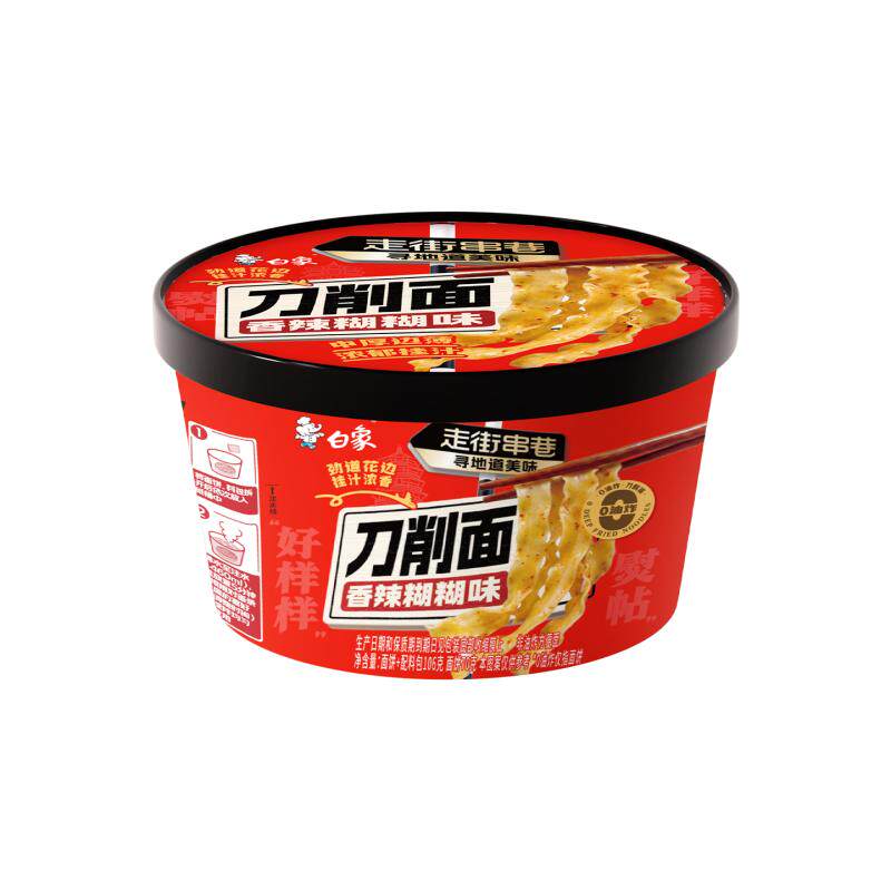 白象刀削面辣糊糊味非油炸面饼