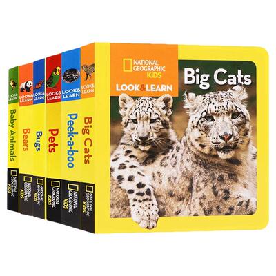 美国国家地理看与学系列6册组合