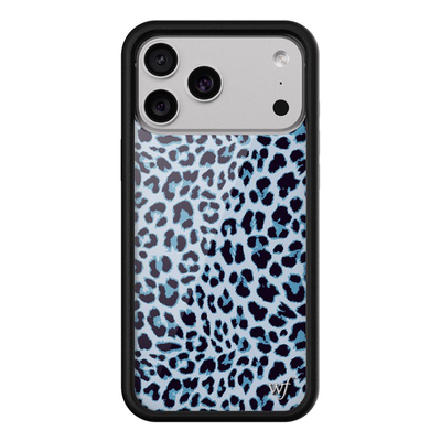 Wildflower蓝色豹纹手机壳