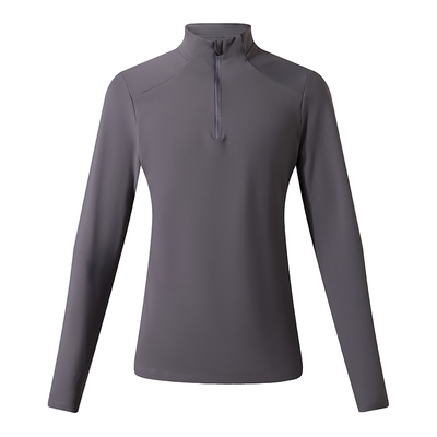 半拉链运动套头衫长袖秋冬发热