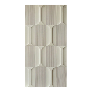 pu条纹尤里砖肌理板波浪板3D立体板PU几何板网红背景墙外墙装饰板