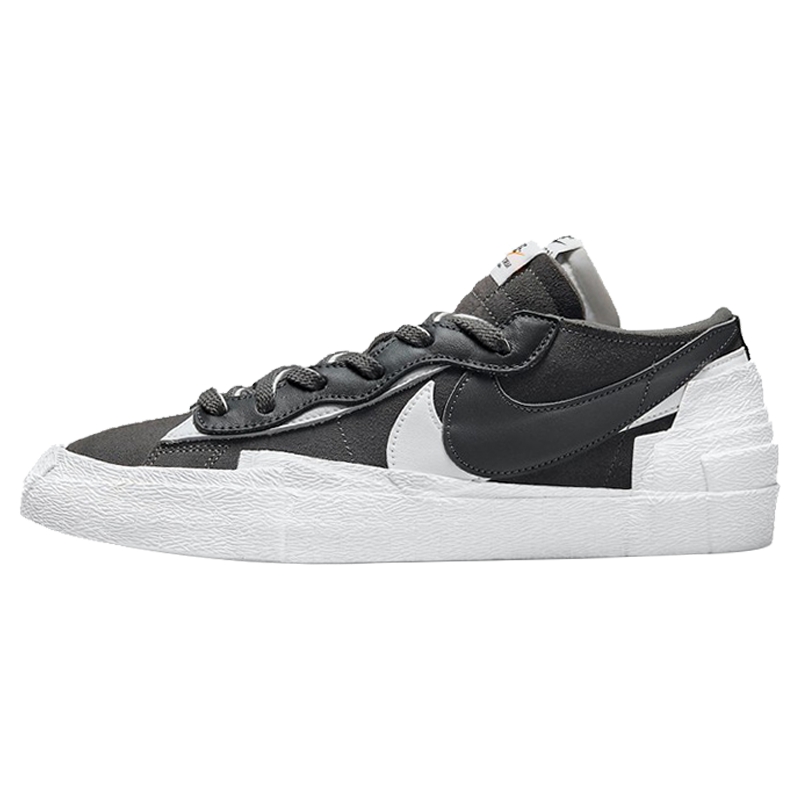 Nike耐克男鞋Blazer Low Sacai联名解构低帮黑白板鞋DD1877-002