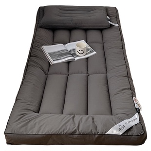 打地铺神器家用可折叠床垫褥子榻榻米软垫单人地上睡觉午休专用垫