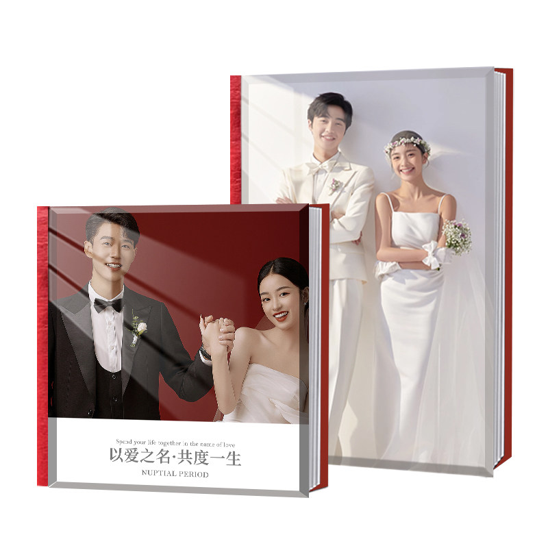 中国风写真相册定制中式婚礼影集