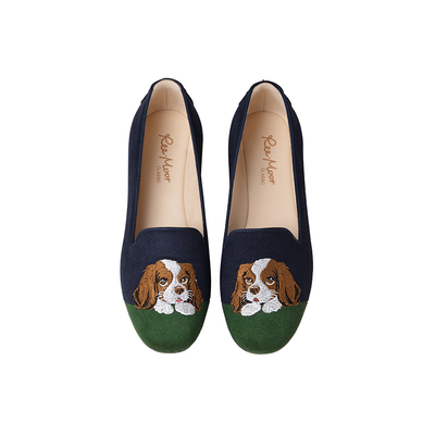 REEMOOR睿慕卡通刺绣女乐福鞋