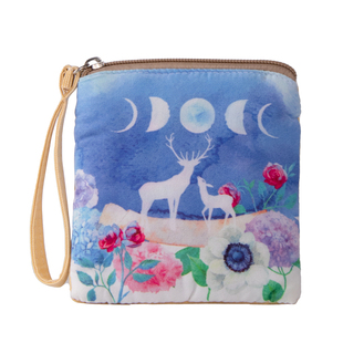 姨妈巾收纳包可爱便携月事包布艺大容量少女心学生装卫生巾收纳包