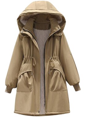 加肥大码棉衣服外套女冬装胖