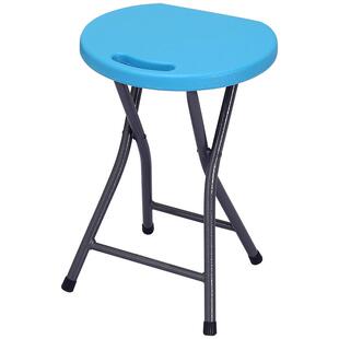 塑料折叠凳高凳户外便携凳子椅子家用浴室省空间椅餐桌圆凳小板凳
