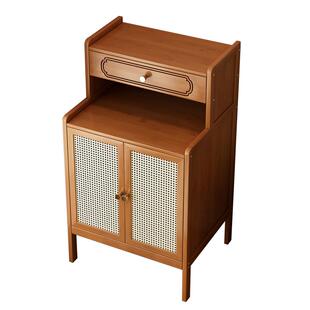 扫地机器人置物架家用新款科沃斯石头小米基站柜中古风防尘收纳柜