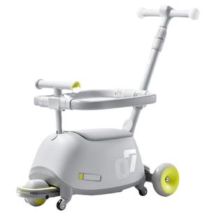 babycare双子滑板车儿童三合一宝宝1到3岁学步车婴儿推车遛娃神器