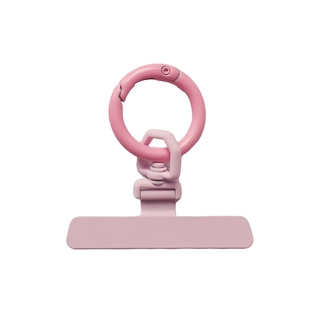 手机挂绳夹片旋转式金属挂钩扣薄垫片不顶壳不影响充电手机链串环连接环贴片结实耐用合金圆圈挂件通用新品