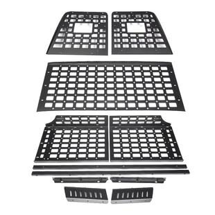 适用方程豹5专用后备箱置物架挂网侧窗改装尾箱储物架拓展内饰件