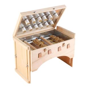 艾灸盒木制通用全身随身灸家用腹部膝盖箱盒子专用器具中医大神器