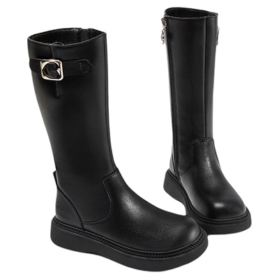 芭比童鞋女童靴子2025新款