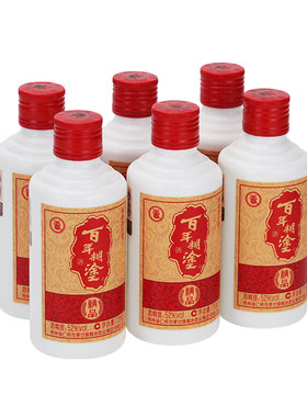 百年糊涂52度浓香型小酒175ml/瓶