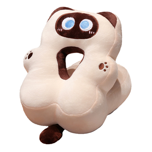 猫咪午睡枕趴睡枕小学生儿童桌子办公室午休枕头睡觉抱枕学校神器