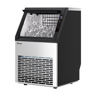 沃拓莱商用奶茶店制冰机大型50/60kg大容量小型全自动方冰块机器