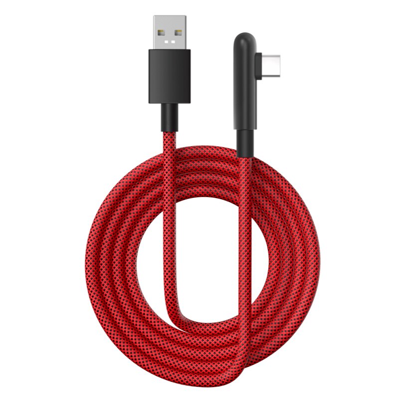 一加 OPPO原装100W USB-A to Type-C编织游戏数据线10A一加15T/13T/Ace5/Ace6T弯