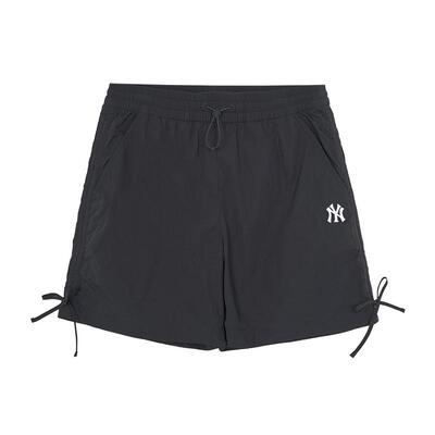 MLB官方 女款舒适百搭轻量凉感防泼水梭织短裤26夏季新款SMB03